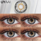 Popxstar  Cleopatra Series NEW Colored Pupils Makeup Green Contact Lenses Beauty Women Colored Pupils Cosmetic Brown Natural Pupils