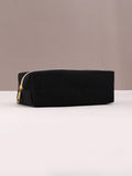 Popxstar  1pc Pencil Case Solid Color Pencil Case school supplies Large Capacity Pencil Case Stationery Bag Pencil Case School Pencil Case