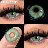 1 Pair Fashion Color Contact Lenses for Eyes Blue Natural Lenses Green Beauty Pupils Softlens Yearly Cosmetic Women Men
