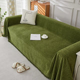 Popxstar Sofa Covers Soft Washable Couch Covers for Sofa Furniture Protector Herringbone Pattern Sofa Cover with Tassel