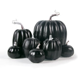 Popxstar Thanksgiving Artificial Pumpkins Sets Assorted Big and Small Pumpkins Fake Pumpkins Farmhouse Fall Harvest Table Halloween Decor