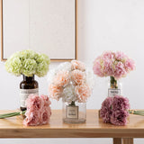 Popxstar 5pcs Artificial Silk Peonies Flowers Pink Bouquet Pretty Autumn Scenes Arrangement Peony Fake Flower Wedding Home Decor Cheap