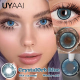 NEW Contact Lens Makeup Green Lens Cosmetic Eye Color Lenses Woman Accesories Natural Brown Eyes Contacts With Big Pupil