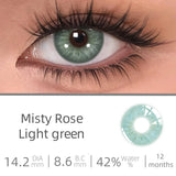 Popxstar Love Story series Multiple colors Natural soft Contact lenses Blue Lenses Green Pupils Lens Yearly Cosmetic