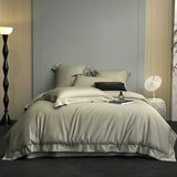 Popxstar  600TC Egyptian Cotton Soft Hotel Style Bedding Set Double Queen King Size Duvet Cover Bed Sheet/Fitted Sheet Pillowcases 4Pcs