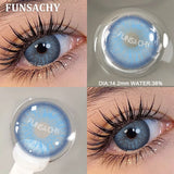 Popxstar  Fashion Colorcon Contact Lenses for Eyes Blue/Green/Brown Natural Lenses 1pair Yearly Cosmetics Pupils Color Eyes Lens