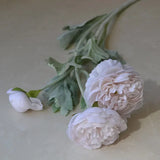 5Pc/lot Artificial Flocking Silk Flower Dew Lotus Home Decoration Camellia Bridal Bouquet Wedding Decor party flower arrangement