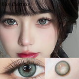 Popxstar  1 Pair Colorcon Korean Lenses Colored Contact Lenses for Eyes Big Eye Lenses Pink Lenses Blue Eye Lenses