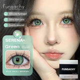 Popxstar  1 Pair New Color Contact Lenses for Eye Beautiful Pupil Fashion Blue Soft Lenses Gray Natural Contacts Yearly Cosmetics