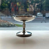 Popxstar Containerss Stainless Steel Ice Cream Cup Multi-Function Silver Snacks Storage Cup Fashion Tall Fruit Bowl Party Bar