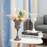 New Retro Wrought Iron Vase Flower Pots Wedding Decorations Dried Flower Arrangements Home Decor Hotel Decor