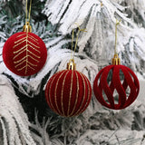Popxstar 6pcs/box Christmas Balls Christmas Tree Hanging Ornaments High Quality Xmas Tree Ball Christmas Decoration Noel Navidad