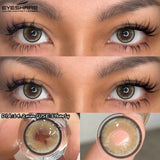 1 Pair Colored Contact Lenses Gray Pupils Lenses Blue Contacts Brown Beauty Makeup Lenses Yearly Green Eye Color Lenses