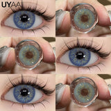 Colored Contact Lenses  Women Beauty Colored Pupils Green Natural Look Lenses Brown Contact Lenses Blue Contact Lenses
