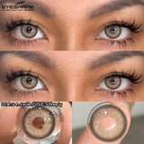 1 Pair Colored Contact Lenses Gray Pupils Lenses Blue Contacts Brown Beauty Makeup Lenses Yearly Green Eye Color Lenses