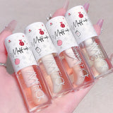 Popxstar Make Up Korean Beauty Cosmetics Lip Ink Gloss Labial Lips Moisturizer Jelly Lipstick Bright Oil Moisturizing Balm Big Lip Brush