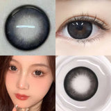 Popxstar 1 Pair Beauty 10 Colors Contact Lenses for Eyes Natural Pupil Color Lens Eyes for Myopia Free Shipping Half A Year Use