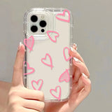 Popxstar Love Heart Phone Case For Samsung A55 5g Case A35 5g A54 A34 A15 A05S A52 A53 A24 A32 A23 A33 A14 S20 S21 S23 FE S24 Ultra Cover