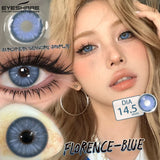 1 Pair Color Contact Lenses for Eyes Black Pupils Brown Lenses High Quality Gray Eye Lenses Beauty Makeup Blue Lenses