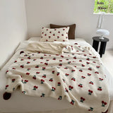 Popxstar  New Selected High Grade Sheep Rollie Loop Fleece Warm Blanket for Autumn Winter Fluffy Warmth Sofa Blankets Thicken Bed Blanket