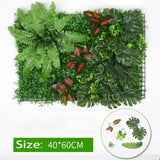 Popxstar Artificial Plants Grass Wall Panel Boxwood Hedge 16X24in Faux Eucalyptus Greenery Backdrop Suitable for Outdoor Indoor Garden