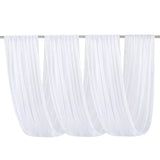 Popxstar Wedding Arch Ceiling Drape Roof Decor Sheer Chiffon Tulle Curtain Draping Backdrop Party Supplies Drapery Ceremony Decoration