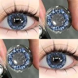 2pcs Diamond Cosplay Nightclub Party Contact Lenses Luxury Cosmetic Eye Softlens