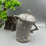 Popxstar  Waist Jar Kitchen Storage Jar Creative Cups with Sealed Lid Kitchen Supplies Christmas New Year Home Decoration Storage Bottle