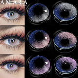 Popxstar  Natural Color Lens Eyes 2pcs Color Contact Lenses for Eye Beauty Contact Lenses Eye Yearly Cosmetic Color Circle Lenses