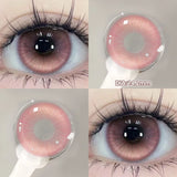 Popxstar 2pcs/pair Beauty Purple Contact Lenses for Eyes Myopia Colored Contact Lenses Natural Blue Lens Fashion Cosplay Pupils