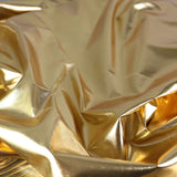 Popxstar Gold Shiny Color Four-sided Stretch Full Version Fabric for Wedding Dress Decoration Stage Performance Costume Fabri