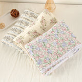 Popxstar Baby Blanket Printed Pure Cotton Baby Muslin Swaddle Blanket Breathable Newborn Quilt Soft Warm Core Children's Quilt 100*100CM