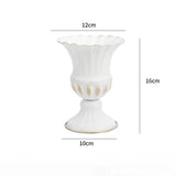 New Retro Wrought Iron Vase Flower Pots Wedding Decorations Dried Flower Arrangements Home Decor Hotel Decor