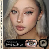 Popxstar  1 Pair Pink Cosplay Contact Lenses for Eyes Lenses Anime Lenses Anime Accessories Lenses Purple Lenses Red Lens
