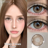 New Natural Lenses Gray Lenses 1 Pair Color Eye Contacts Blue Pupils Korean Style y2k Lenses Big Eyes Colorcon
