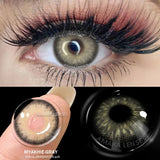 Popxstar  Natural Color Lens Eyes 2pcs Color Contact Lenses for Eye Beauty Contact Lenses Eye Yearly Cosmetic Color Circle Lenses