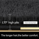 Popxstar Fluffy Rugs for Bedroom Fuzzy Area Rugs for Living Room Soft Kids Carpet Non Slip Rugs for Hardwood Floors Room Decor