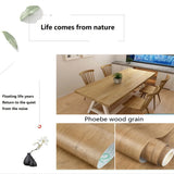 Popxstar 60/80cm Wide Wood Sticker for Furniture Wallpaper PVC Wallstickers DIY Walls Waterproof Door Kitchen Wardrobe Cabinet Decor Film