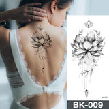 Popxstar  Wholesale Waterproof Temporary Tattoo Sticker Flash Tattoos Lip Print Butterfly Flowers Body Art Arm Fake Sleeve Tatoo