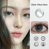 Popxstar 2PCS/PAIR Blue Moon Contact Lenses Natural Colored Eye Lenses Beauty Eye Color Lens Fast Shipping Prescription Lenses