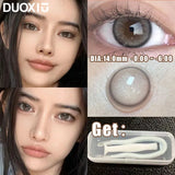 Popxstar  10Pcs Daily/1 Day Lenses Natural Contact Lenses Disposable with Myopia Power： -0.00 to -8.00 Student Myopia Soft Lenses