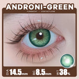 Popxstar   Colored Lenses 1pair Brown Natural Eye Makeup Contacts Gray Pupils Blue Green Lens Yearly Fashion Cosmetics SoftLens
