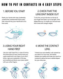 1Pair Fashion Color Contact Lenses Natural Brown Lenses Blue Contacts Grey Eyes Pupils Lens Yearly Colorful Eyes Lenses