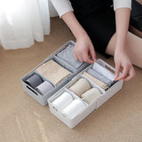 Popxstar  Scalable drawer space desktop receive a box of multi-functional household wardrobe receive free partition content box