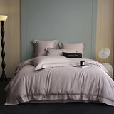 Popxstar  600TC Egyptian Cotton Soft Hotel Style Bedding Set Double Queen King Size Duvet Cover Bed Sheet/Fitted Sheet Pillowcases 4Pcs