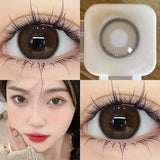 Hazel Color Contact Lenses Softlens for Eyes Lenses Cosmetic Eyecontacts
