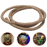 Popxstar Large Flexible Vines Rattan Habitat Decoration Bendable Jungle Branches Climb Pet Supplies Reptiles Terrarium Decor 1.5/2.5/3m