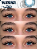 Popxstar  Big Diameter Black Lenses 14.5mm Lenses Colored Contact Lenses for Eyes Big Eye Lenses Natural Look Brown Lenses
