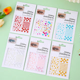 Popxstar Diamond Tattoo Gemstone Acrylic Eye Shadow Sticker Holiday Party Jewels Decoration Face Body Makeup Nail Art Adhesive Kids Makeu