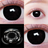 Contact Lenses For Eyes Myopia one Pair Colored Lenses Soft Dioptric Eye Contacts With Color Blue Grey Cosmetic Lens Mill Creek